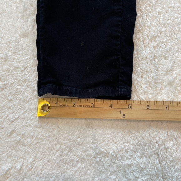 J Brand The Deal Skinny Leg Black Low Rise Leg Zipper Ankle Jeans - Picture 14 of 14